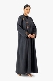 Colored Abayas,Embroidered Abayas,Occasion Abayas,Handwork Abayas,