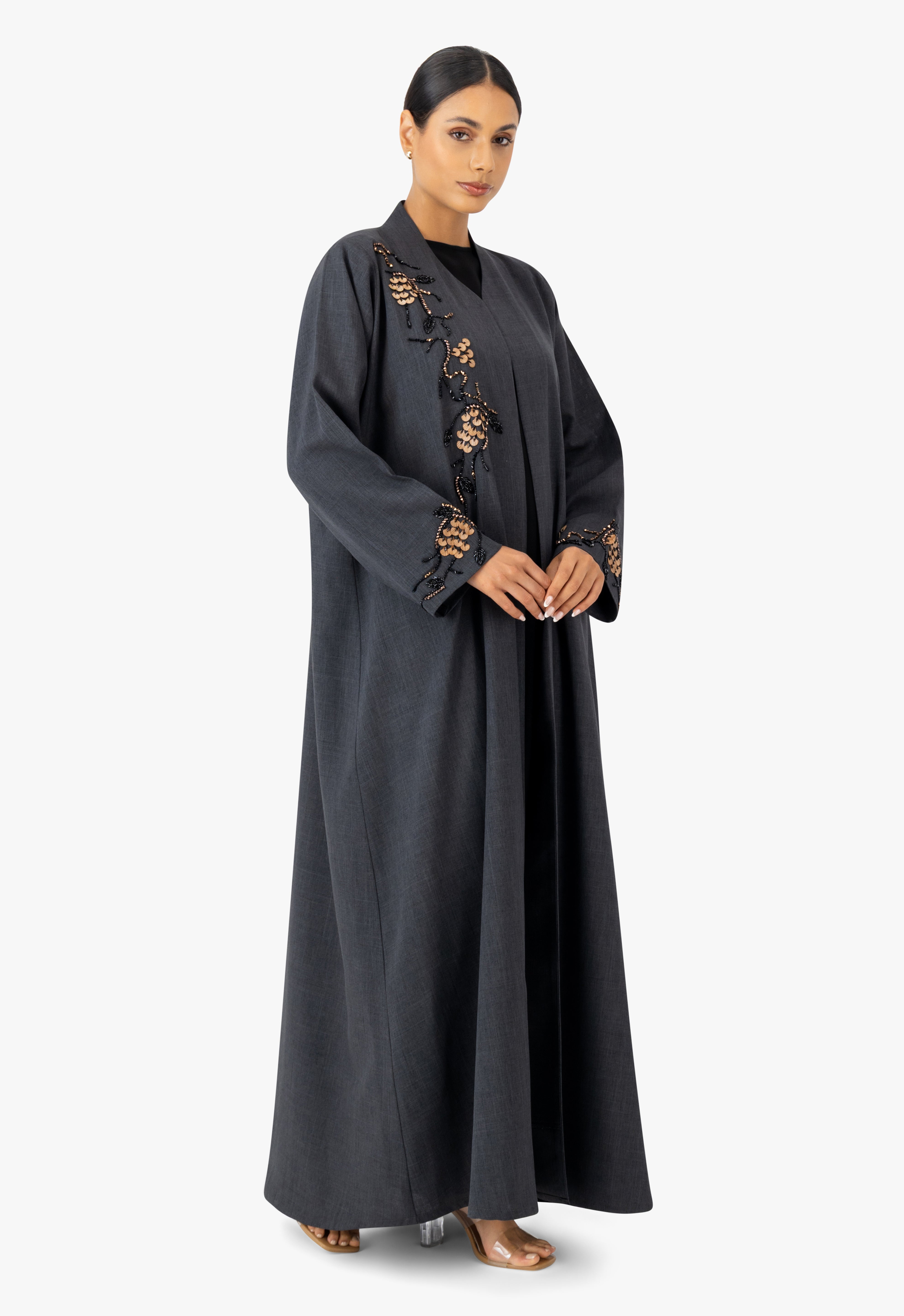 Colored Abayas,Embroidered Abayas,Occasion Abayas,Handwork Abayas,