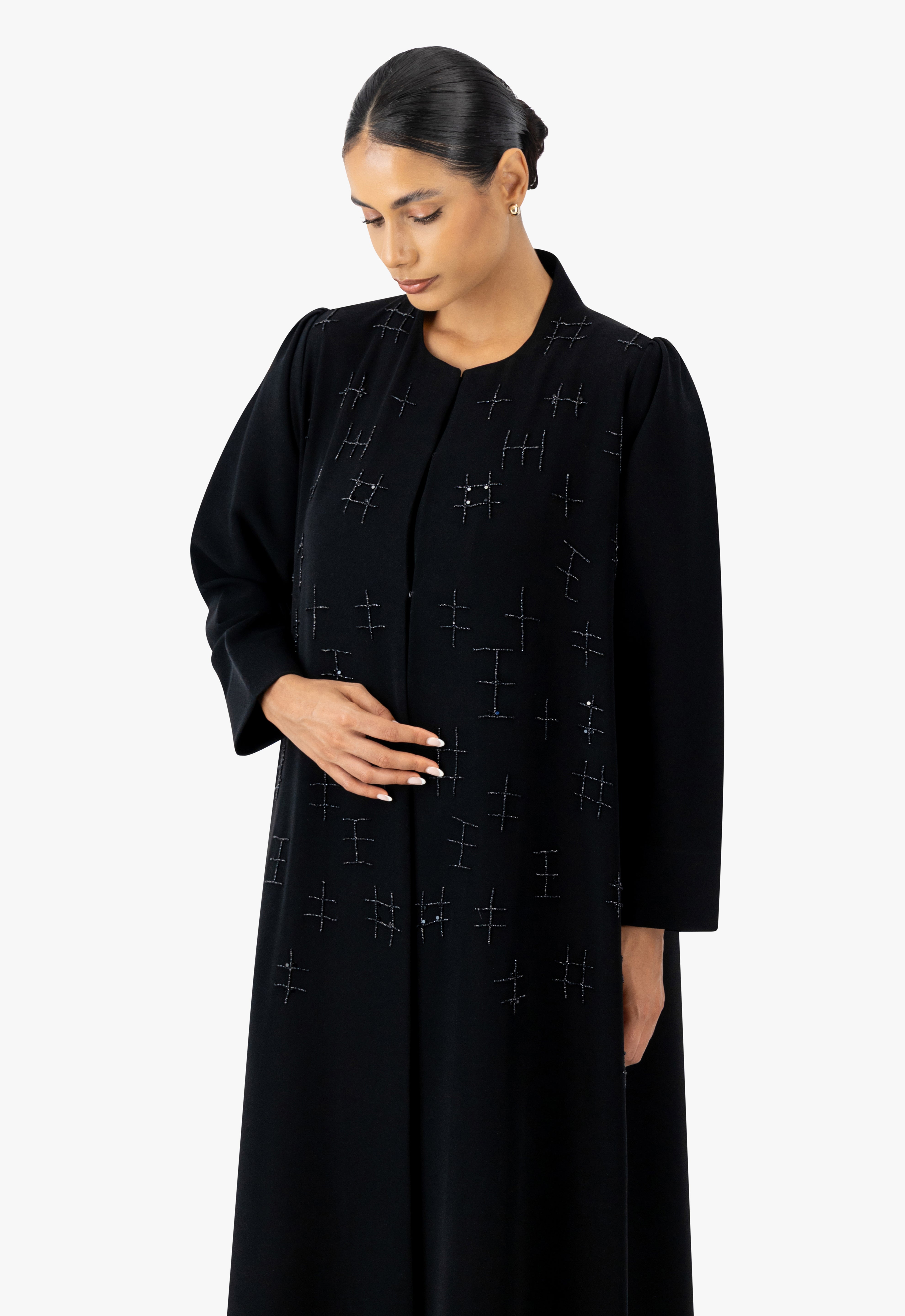 Black Abayas,Occasion Abayas,Handwork Abayas,