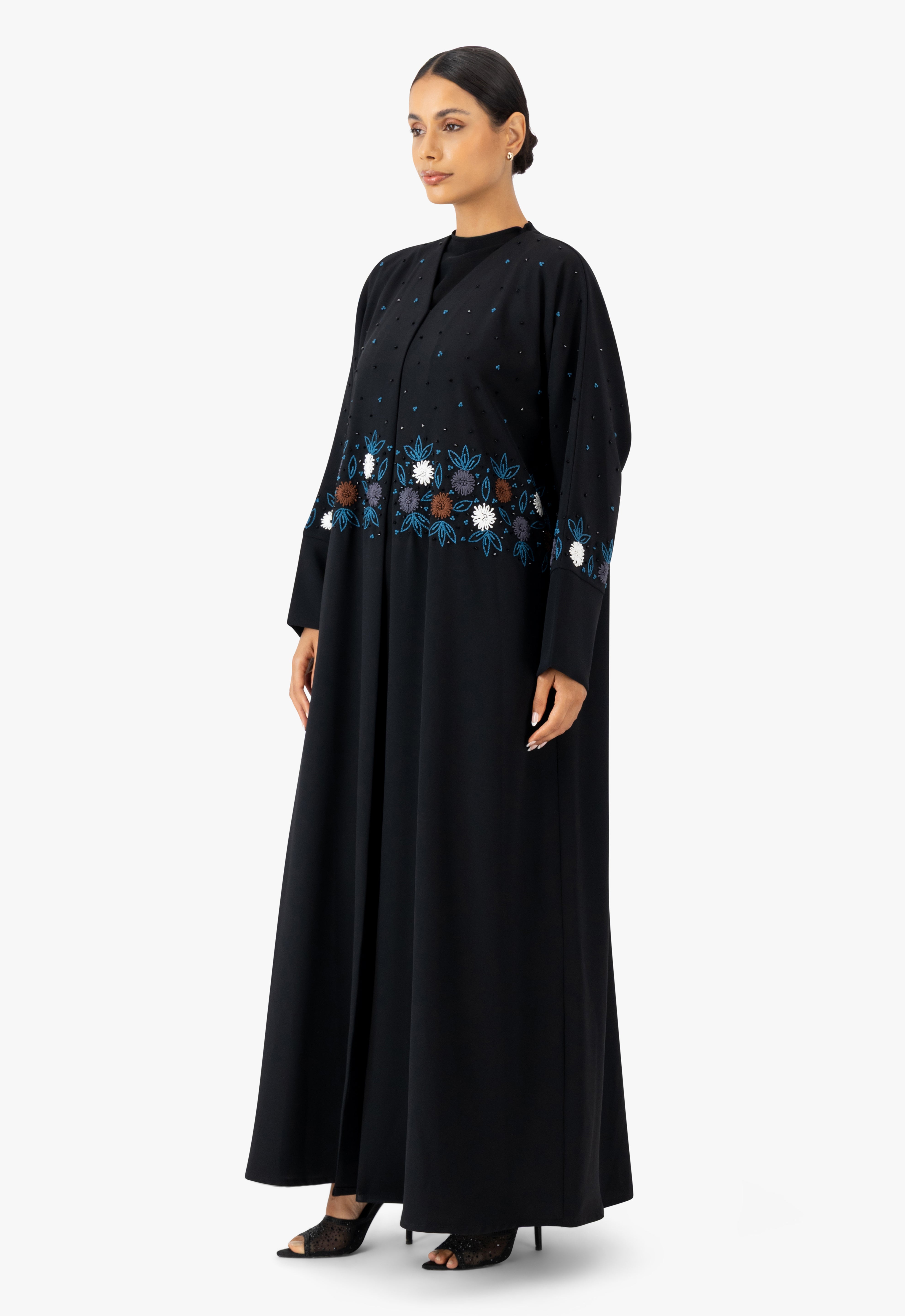 Black Abayas,Colored Abayas,Embroidered Abayas,Occasion Abayas,Handwork Abayas,