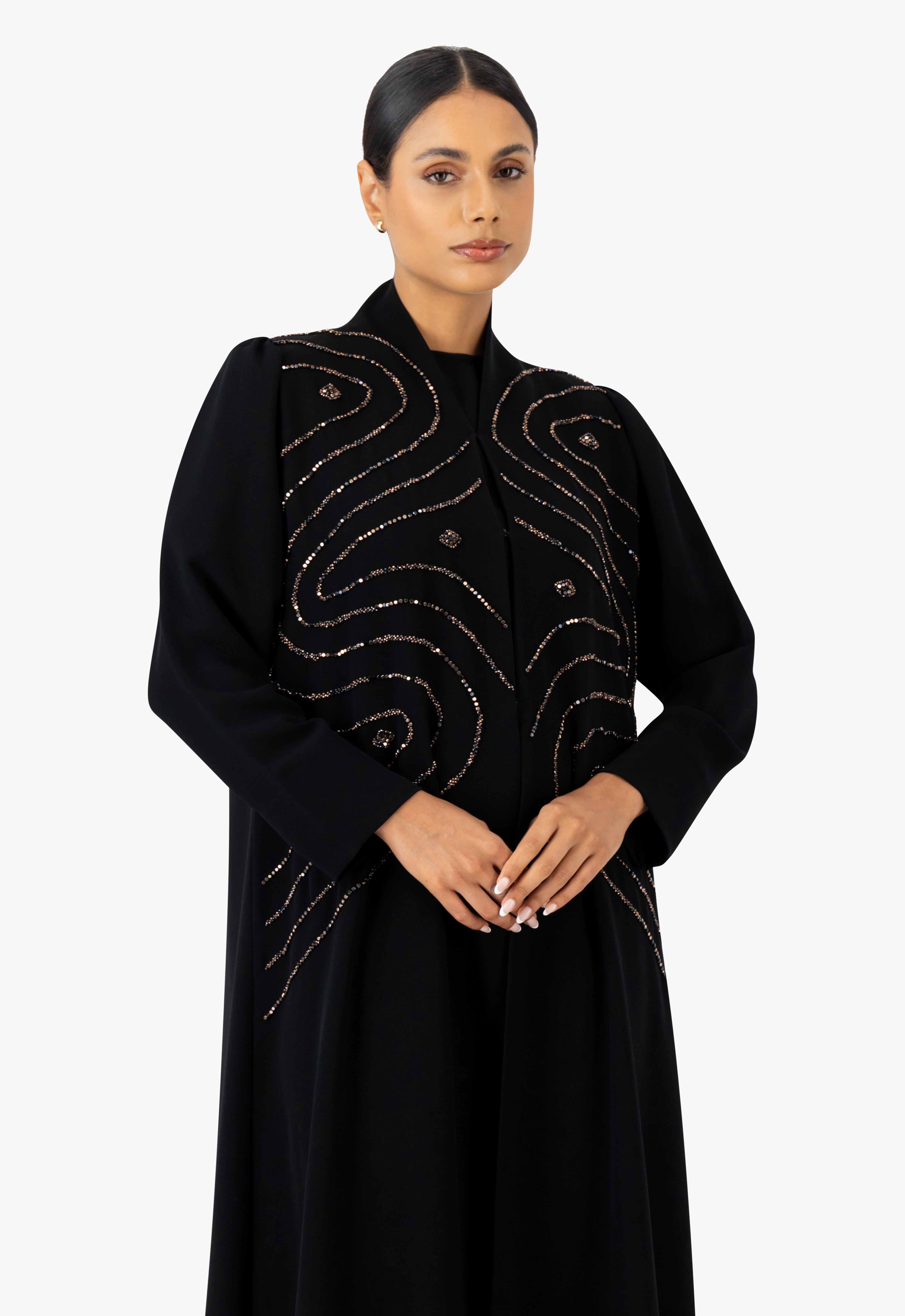 Black Abayas,Occasion Abayas,Handwork Abayas,