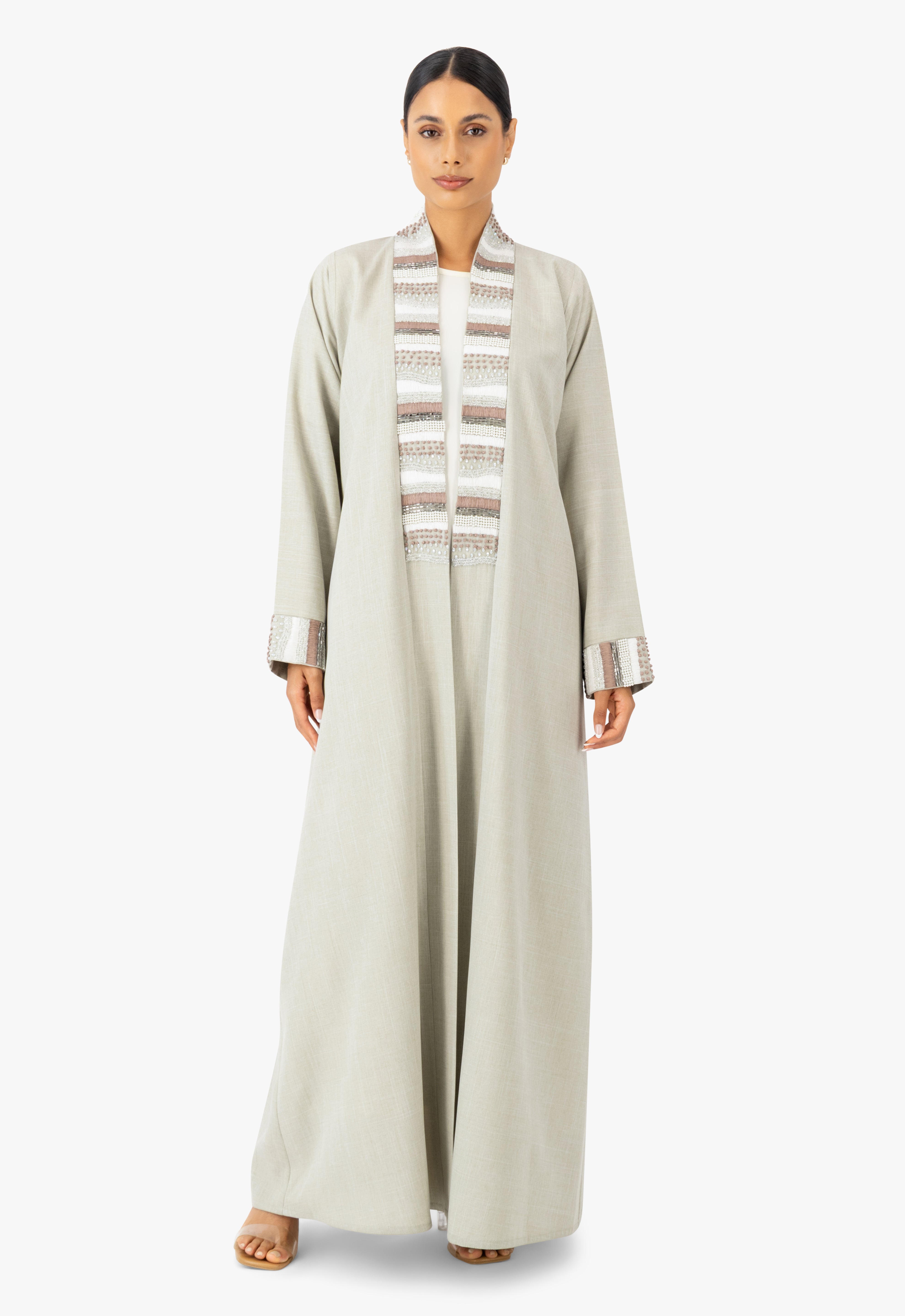 Colored Abayas,Embroidered Abayas,Occasion Abayas,Handwork Abayas,