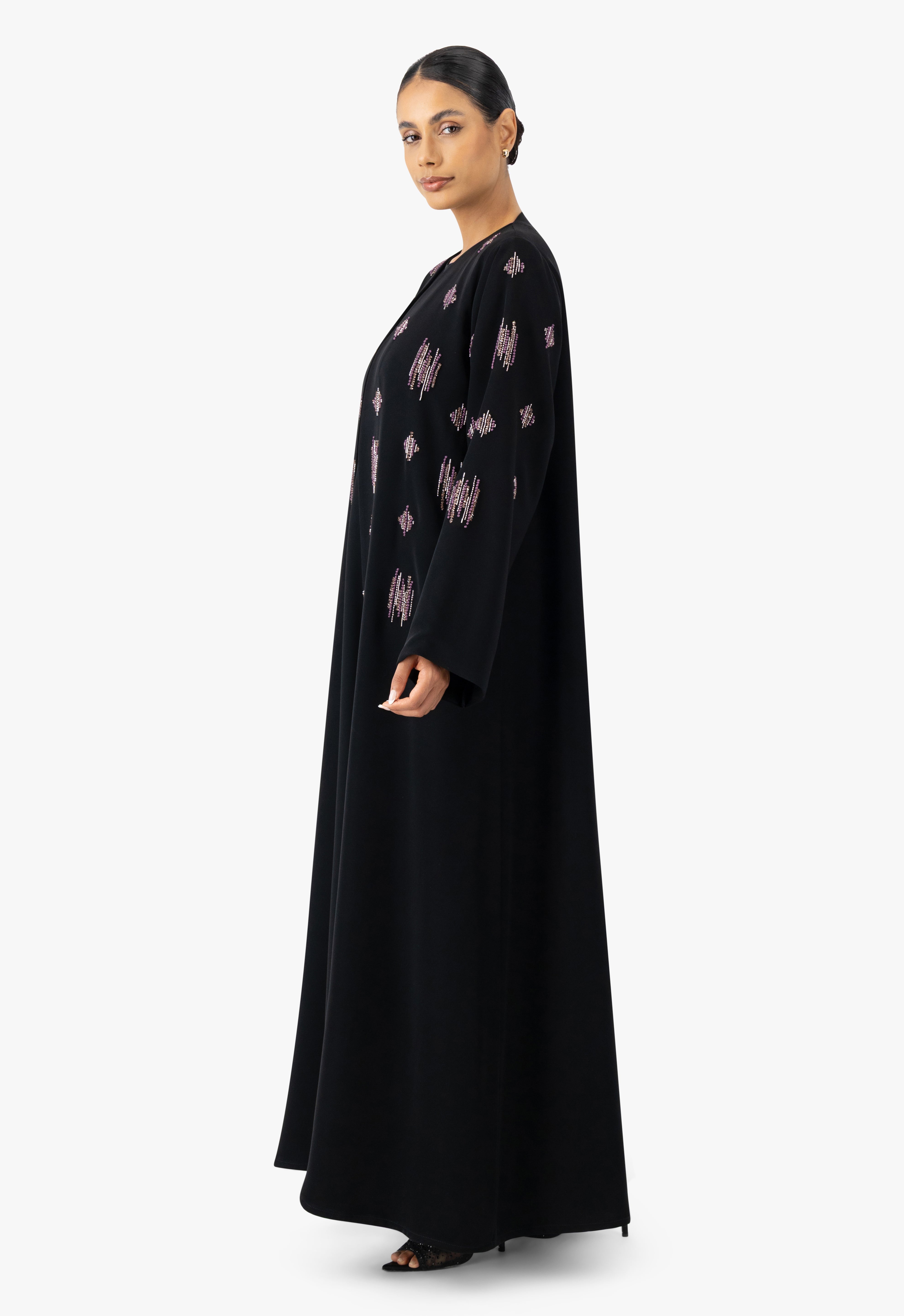 Black Abayas,Embroidered Abayas,Occasion Abayas,Handwork Abayas,