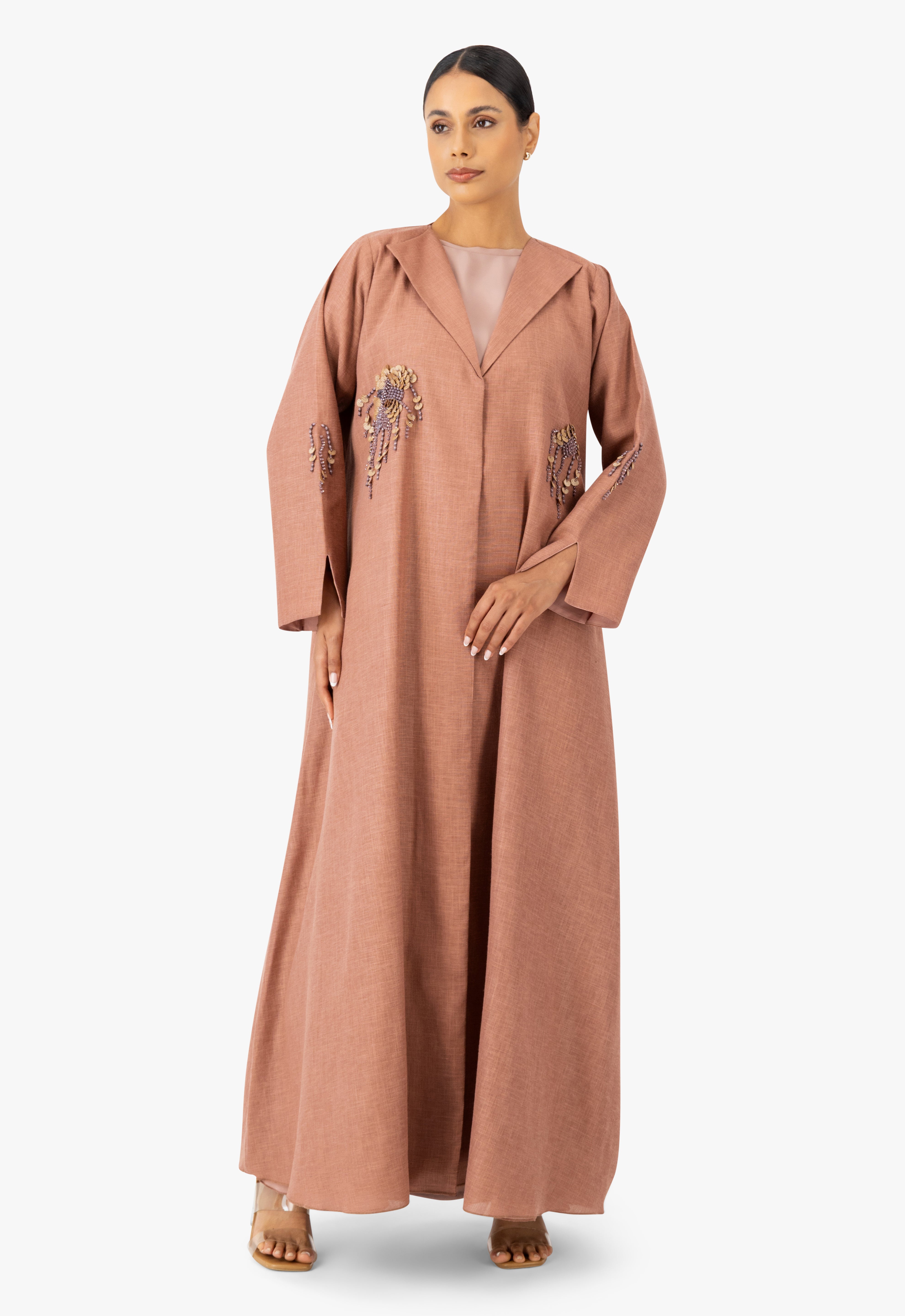 Colored Abayas,Embroidered Abayas,Occasion Abayas,Handwork Abayas,