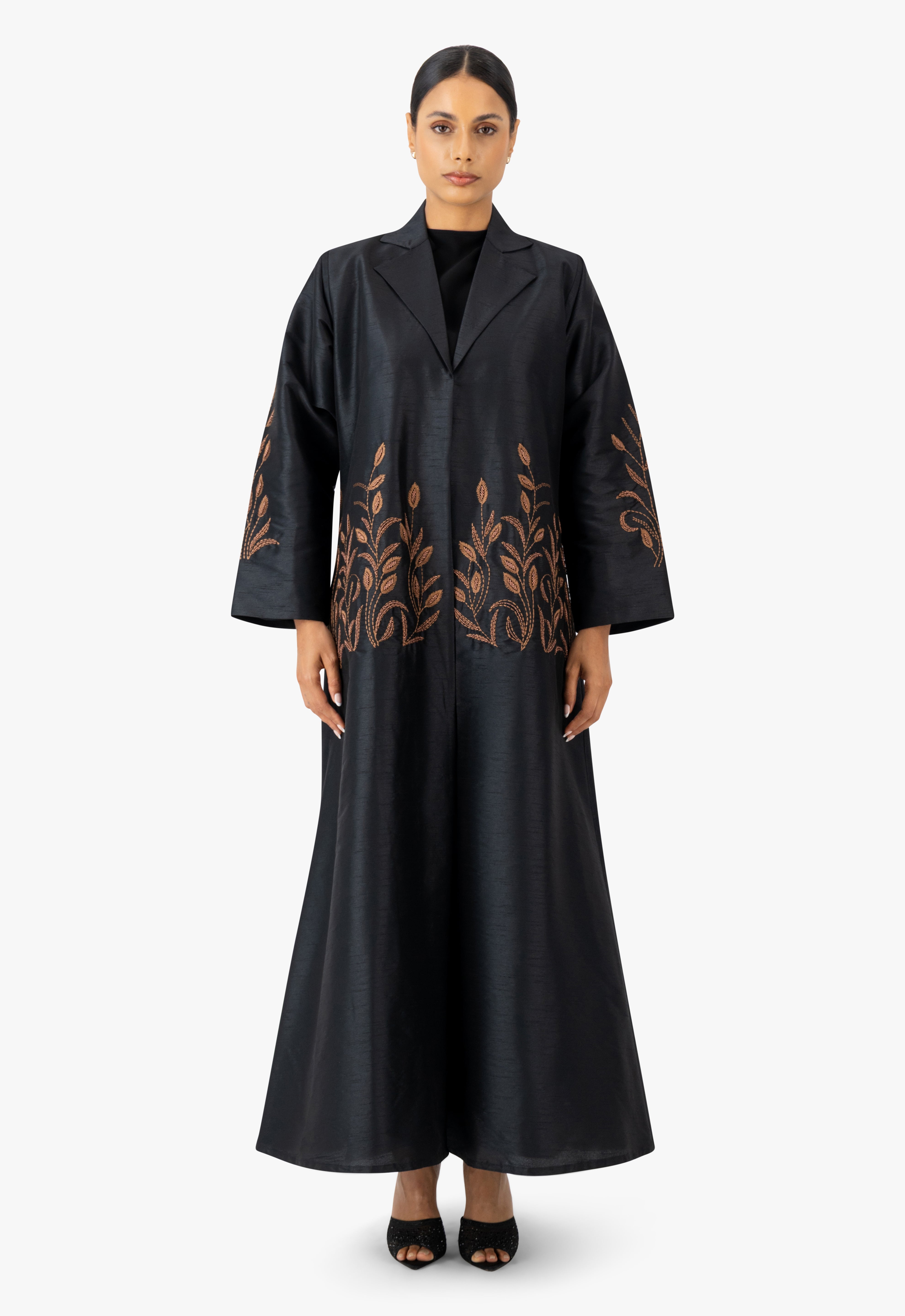 Black Abayas,Embroidered Abayas