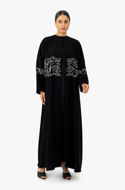 Black Abayas,Occasion Abayas,Handwork Abayas,