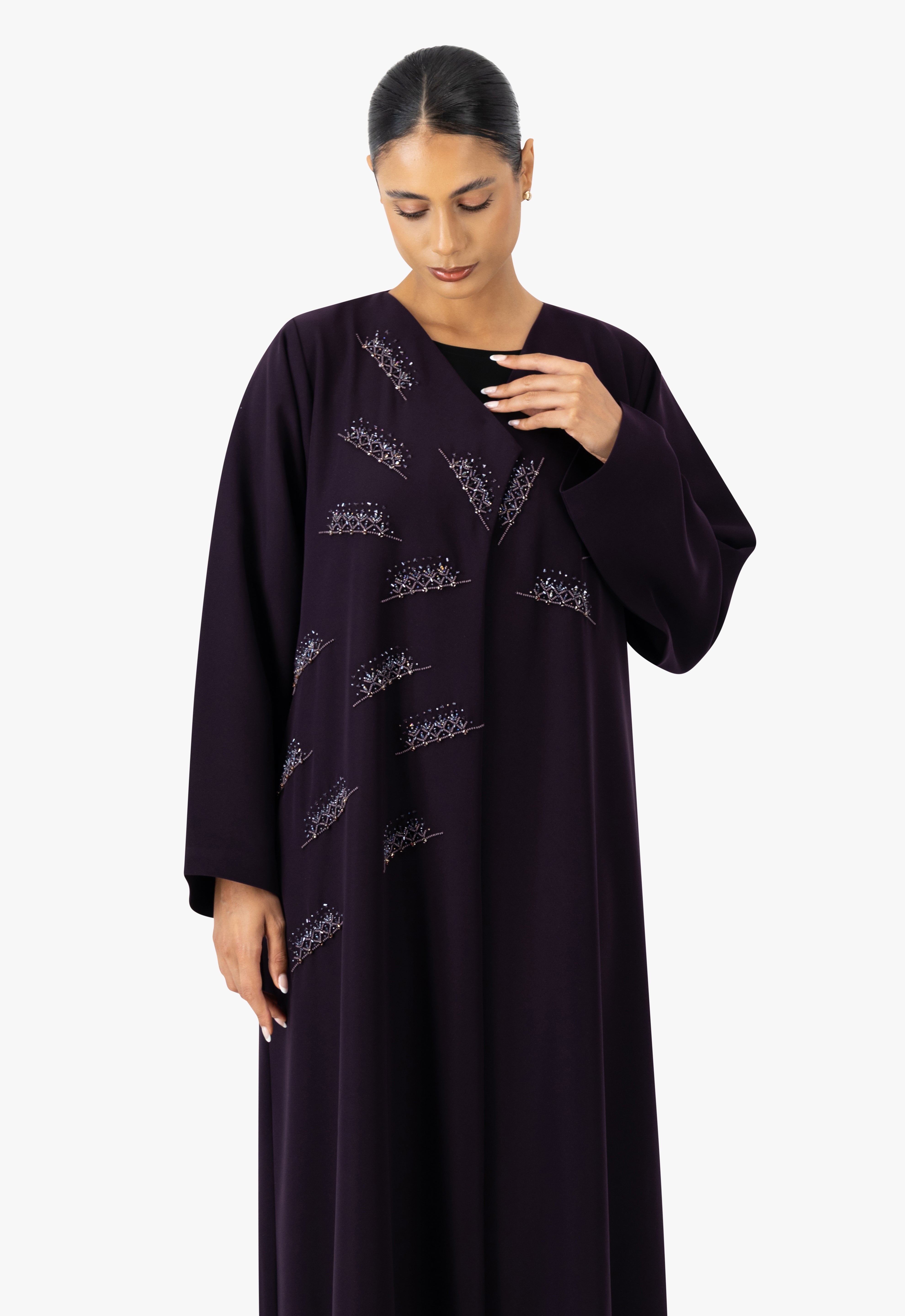 Colored Abayas,Embroidered Abayas,Occasion Abayas,Handwork Abayas,