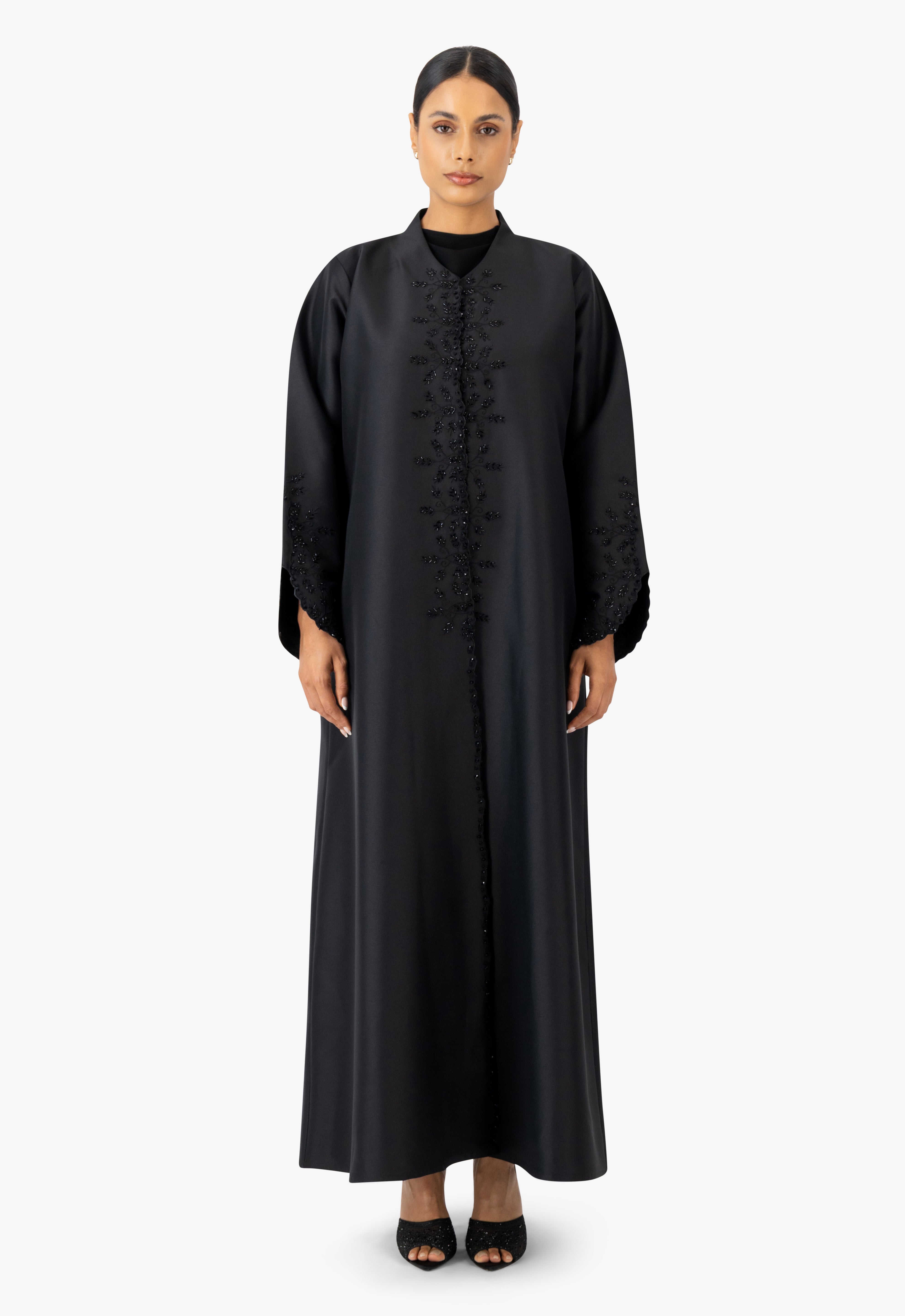 Black Abayas,Embroidered Abayas,Occasion Abayas,Handwork Abayas,