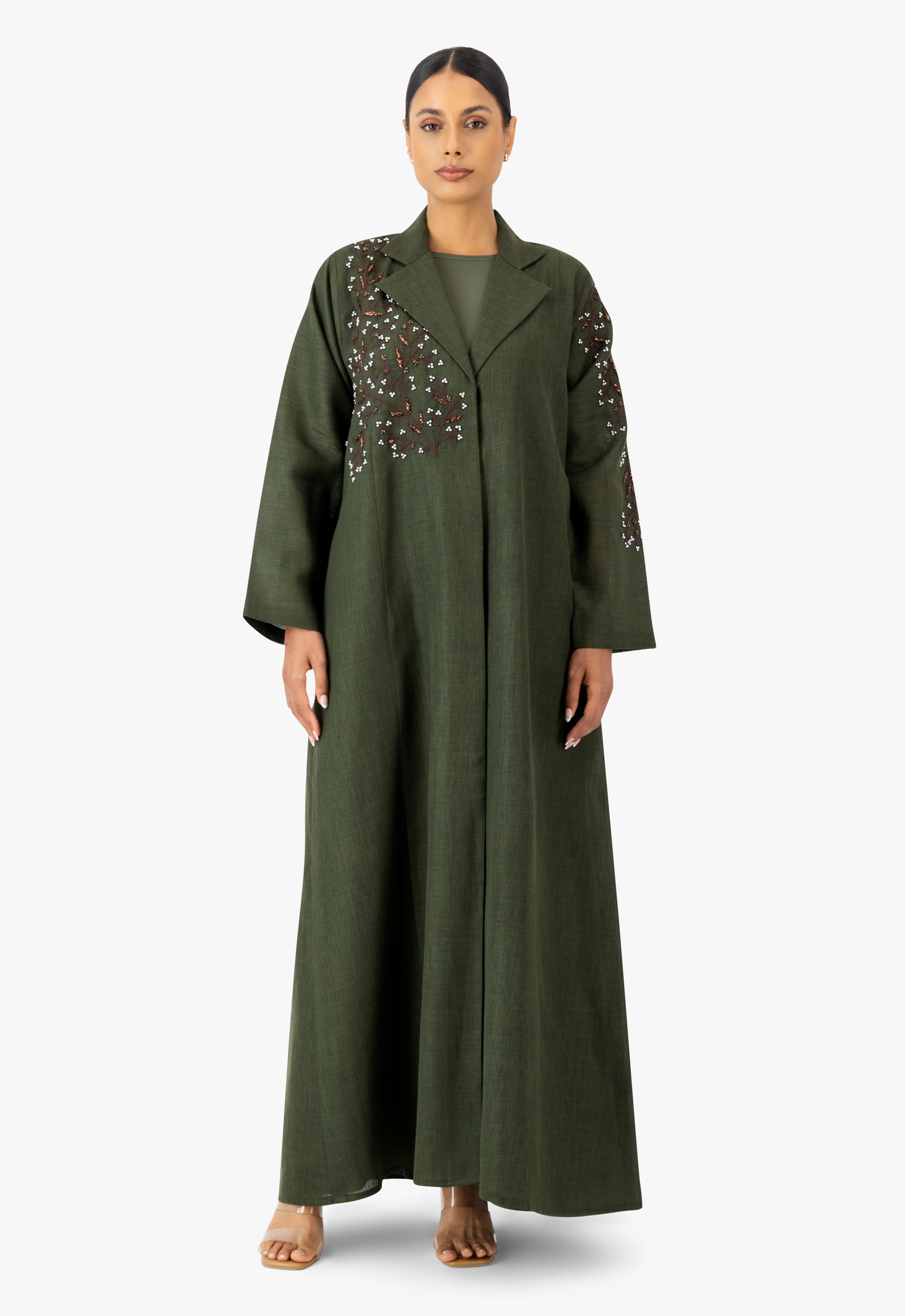 Colored Abayas,Embroidered Abayas,Occasion Abayas,Handwork Abayas,