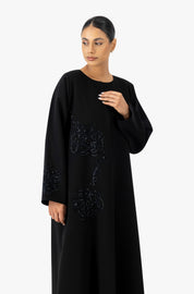 Black Abayas,Occasion Abayas,Handwork Abayas,