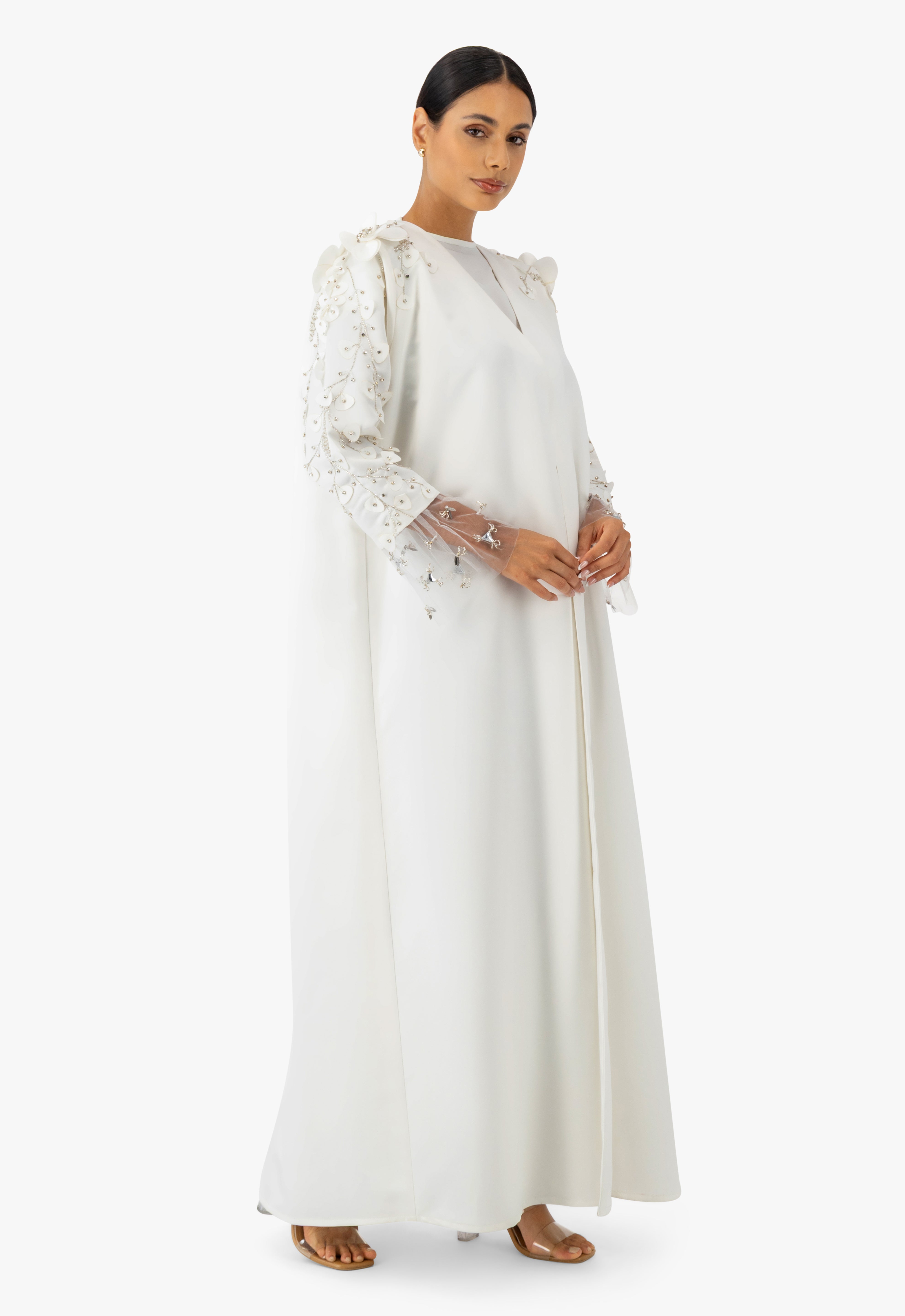 Colored Abayas,Embroidered Abayas,Occasion Abayas,Handwork Abayas,