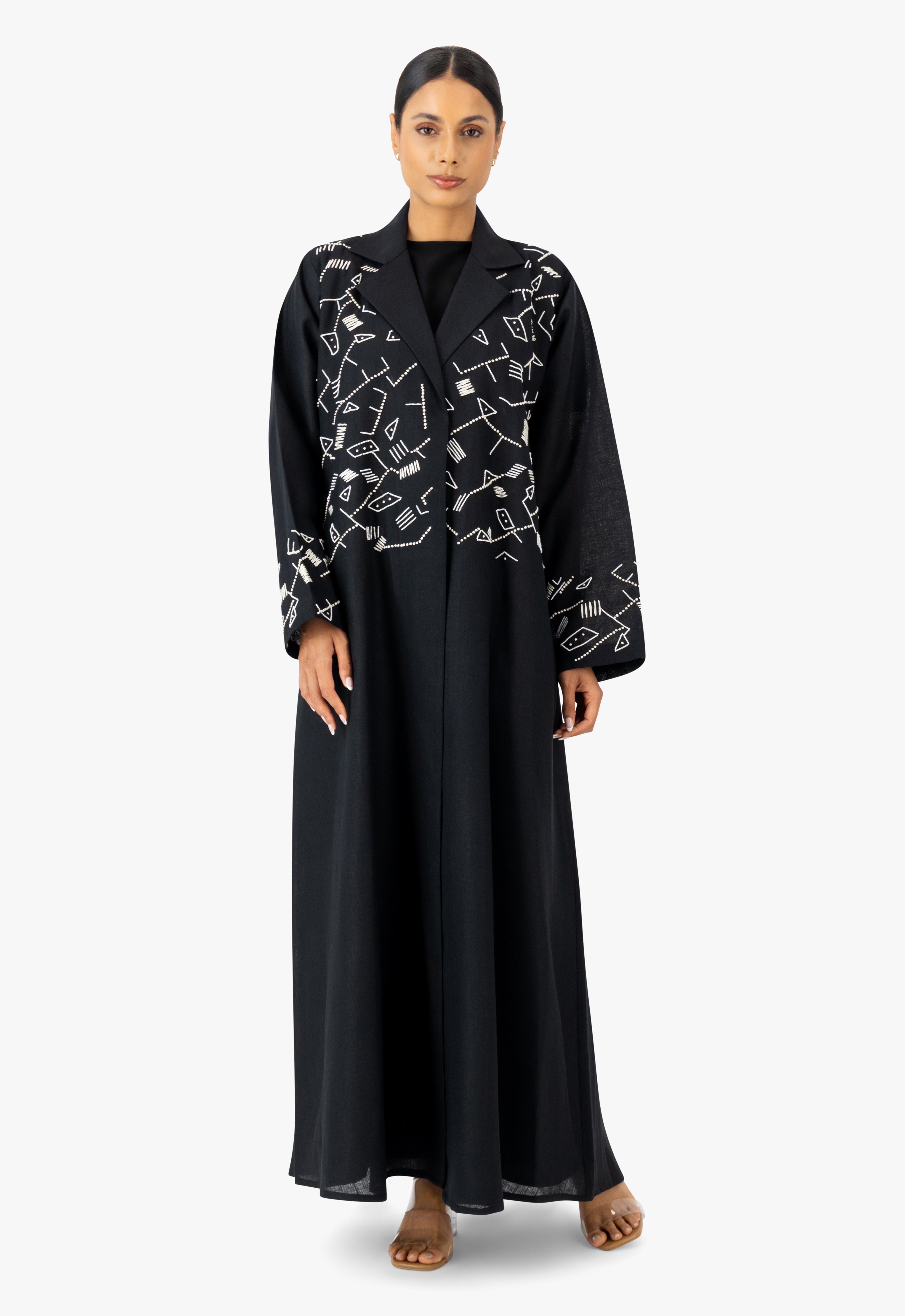 Black Abayas,Embroidered Abayas